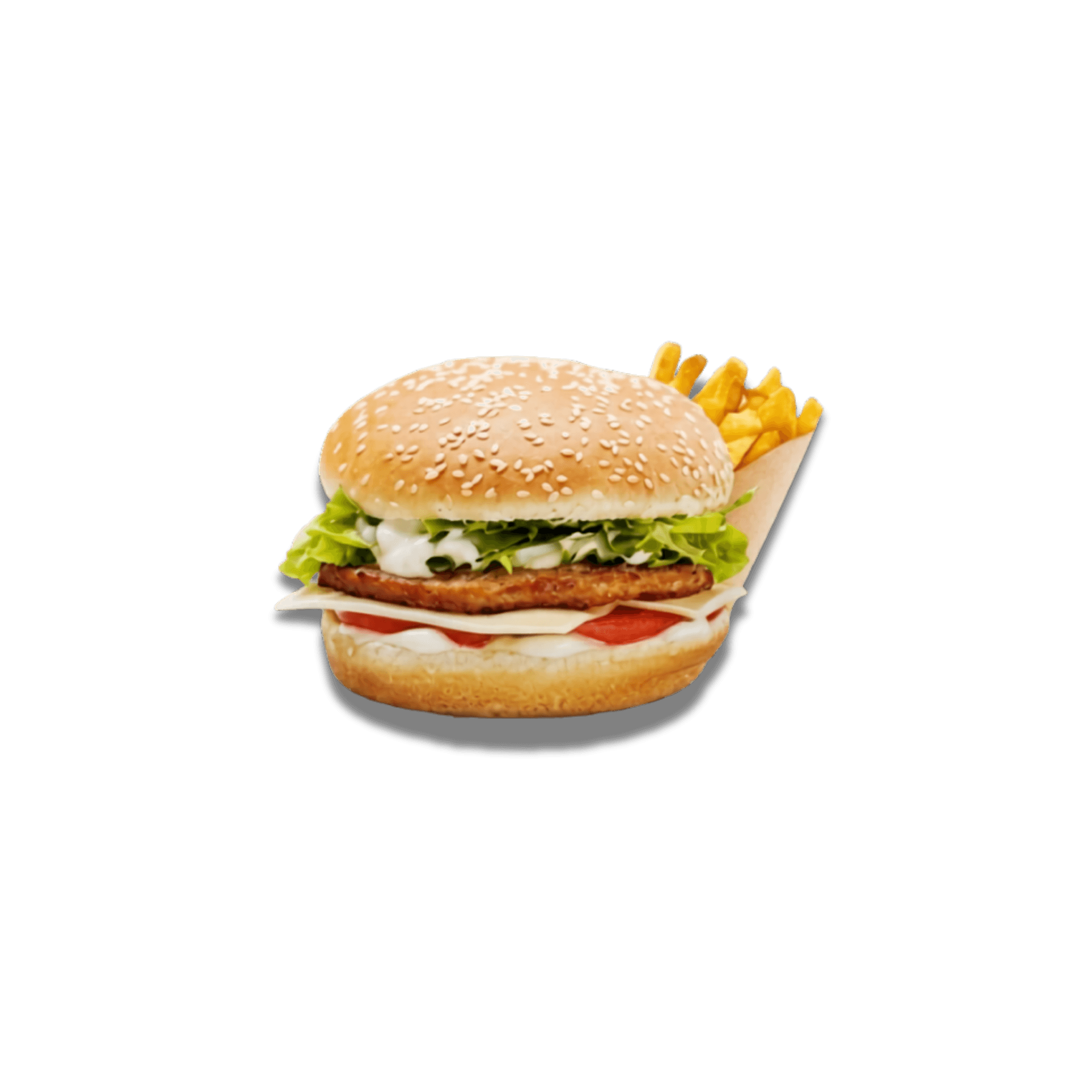 Chickenbeef برجر